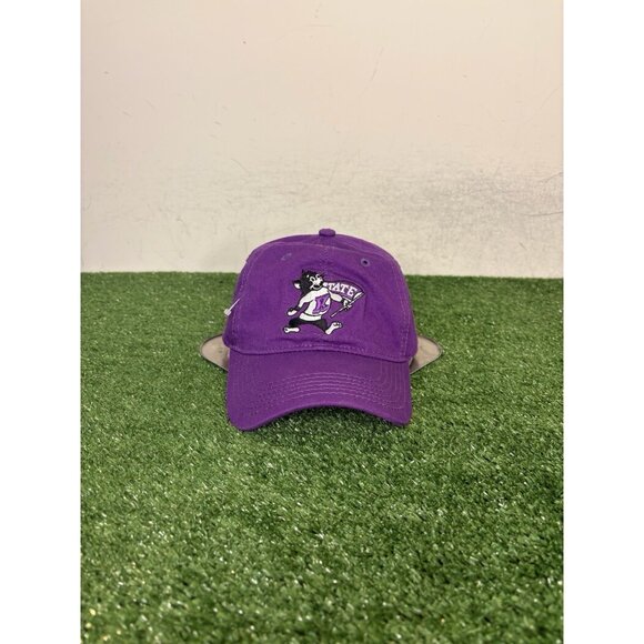 Melonwear Other - Kansas State Wildcats hat cap strap back purple retro football mens unisex KSU